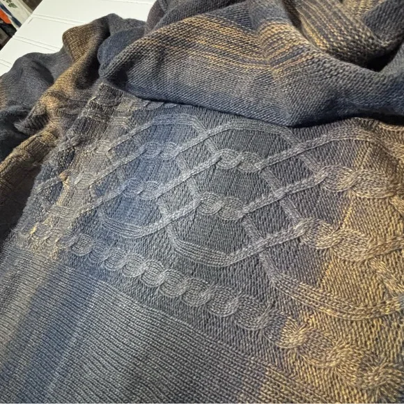 Soft Surroundings Poncho  Sweater Cowl Adalyn Neck Sweater One Size - Picture 5 of 12